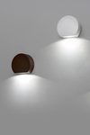 Small outdoor round and white path light Pill. Faro. 