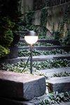 Black Outdoor Beacon Ball Shape LED Lighting Piccola . Faro. 