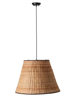 Sumba conical pendanr in rattan. Faro. 