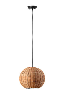 Natural rattan hanging ball Haka 25cm. Faro. 