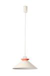 Naos minimalist white pendant. Faro. 