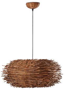 Nido rattan pendant. Faro. 