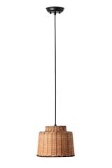 Petite suspension cloche en rotin naturel Saipan . Faro. Petite suspension cloche en rotin naturel Saipan . Faro.