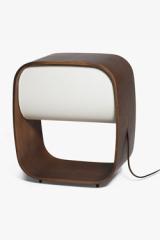 1968 vintage wooden table lamp. Faro. 1968 vintage wooden table lamp. Faro.