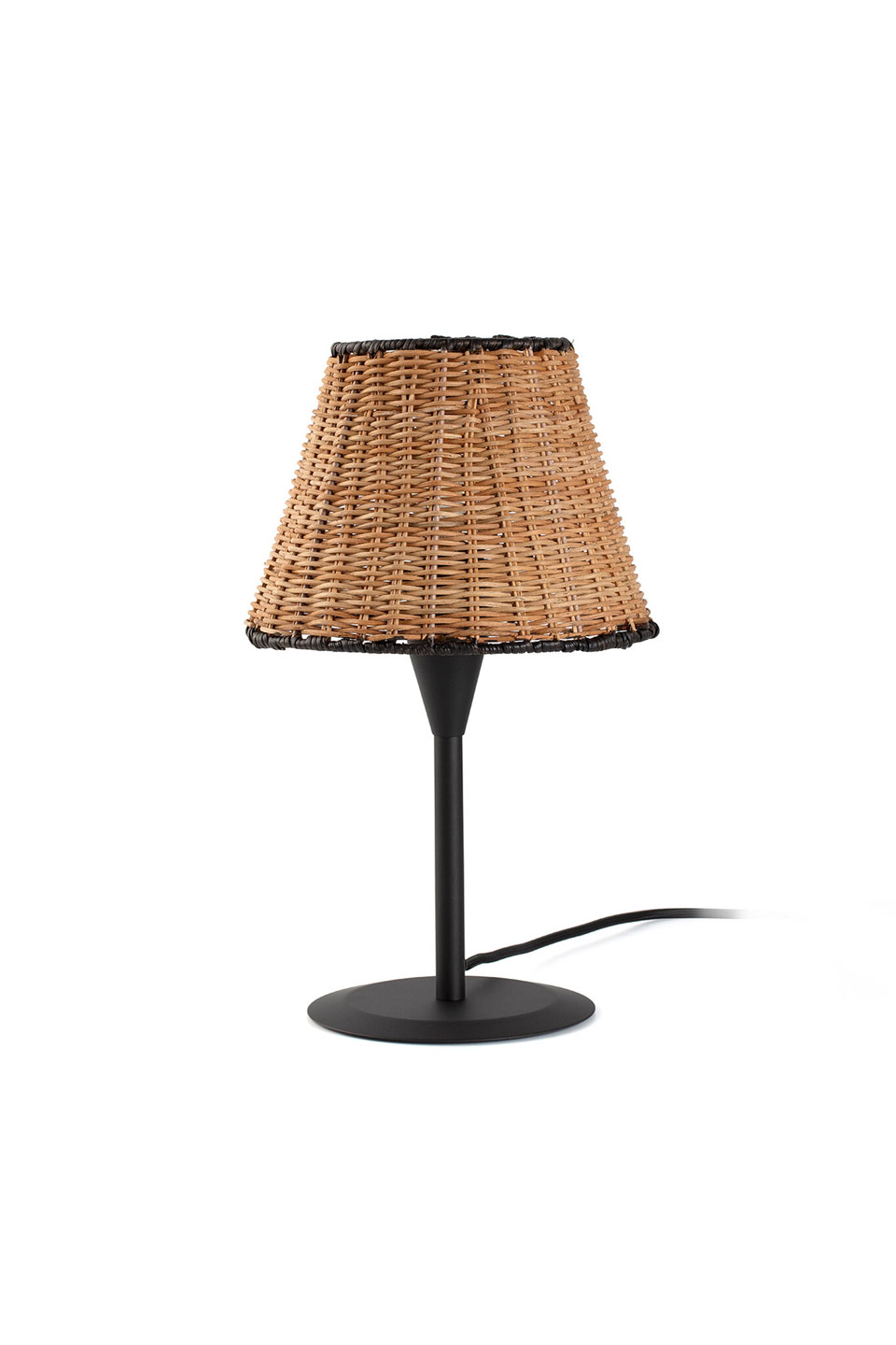 Small rattan table lamp Sumba. Faro. 