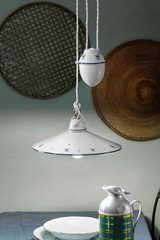 Asti suspension monte-et-baisse en céramique 35cm. Ferroluce Classic. Asti suspension monte-et-baisse en céramique 35cm. Ferroluce Classic.