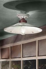 ASTI Ceramic ceiling light 35cm. Ferroluce Classic. 