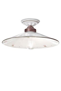 ASTI Ceramic ceiling light 35cm. Ferroluce Classic. 