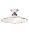 Asti Ceramic ceiling lamp 35cm. Ferroluce Classic. 