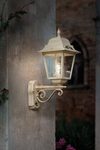 Gorizia sconce outdoor lantern country style. Ferroluce Classic. 