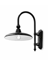 Retro black outdoor wall lamp Campobasso. Ferroluce Classic. Retro black outdoor wall lamp Campobasso. Ferroluce Classic.