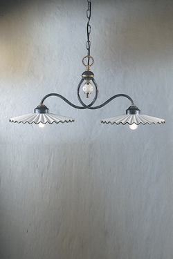 Double pendant lamp L