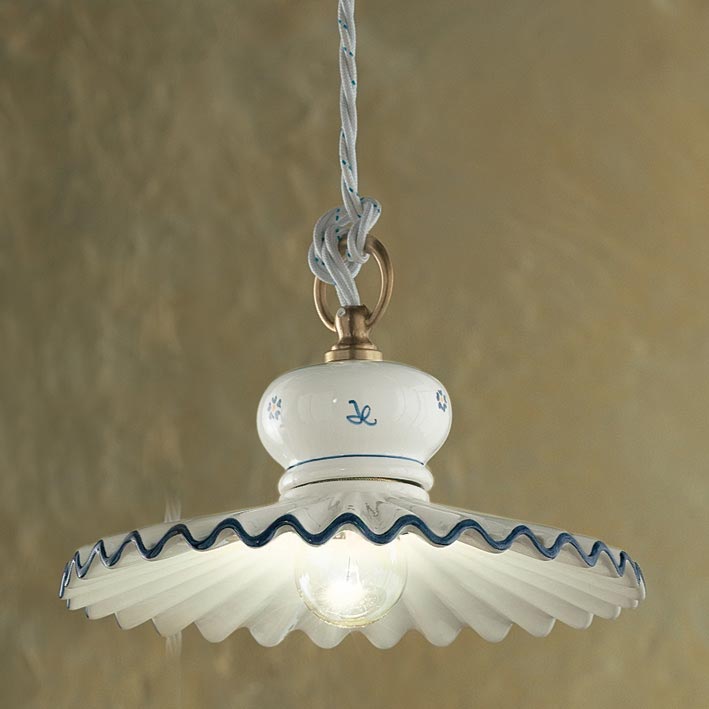 Roma C395 Pendant Lamp Small White And, Small White Ceiling Light Shades