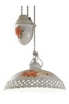 Verona pendant up and down country style 32cm. Ferroluce Classic. 