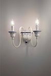 San Remo applique chandelier 2 lumières . Ferroluce Classic. 