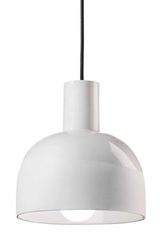 Caxixi suspension en céramique blanche. Ferroluce. Caxixi suspension en céramique blanche. Ferroluce.