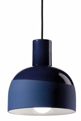 Caxixi suspension en céramique bleue. Ferroluce. Caxixi suspension en céramique bleue. Ferroluce.