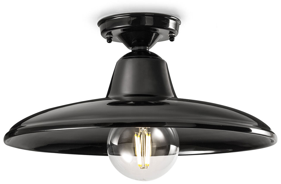 Black and White Collection Ceiling Light. Ferroluce. 