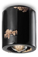 C986 Vintage black ceiling lamp . Ferroluce. C986 Vintage black ceiling lamp . Ferroluce.