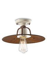 Grunge ceiling light small model C1434. Ferroluce. Grunge ceiling light small model C1434. Ferroluce.
