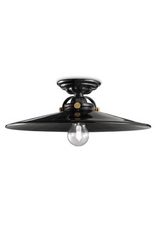 Large retro ceiling light C105 black. Ferroluce. Large retro ceiling light C105 black. Ferroluce.
