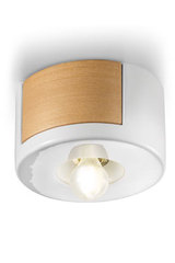 Small white ceiling light Mateca. Ferroluce. Small white ceiling light Mateca. Ferroluce.