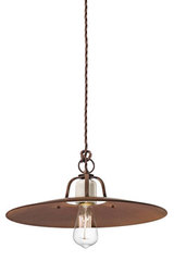 Grande suspension Grunge en céramique craquelée 40cm. Ferroluce. Grande suspension Grunge en céramique craquelée 40cm. Ferroluce.