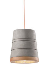 Mateca Concrete Conical pendant. Ferroluce. Mateca Concrete Conical pendant. Ferroluce.