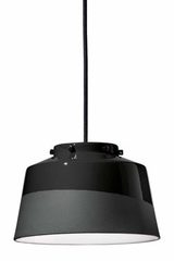 Retro pendant lamp in ceramic Quindim black small model. Ferroluce. Retro pendant lamp in ceramic Quindim black small model. Ferroluce.