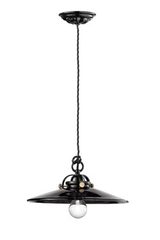 Suspension rétro C099 petit modèle noire. Ferroluce. Suspension rétro C099 petit modèle noire. Ferroluce.