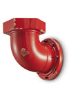 Raspberry red industrial style wall light. Ferroluce. 