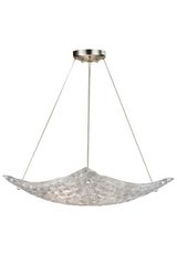 Veil glass pavers chandelier - Constructivism - 42cm. Fine Art Lamps. 