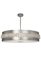 Artic Halo pendant in silver, large model, glass crystals. Fine Art Lamps. Artic Halo pendant in silver, large model, glass crystals. Fine Art Lamps.