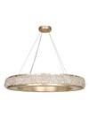 Large design ring pendant Artic Halo. Fine Art Lamps. 