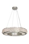 Suspension anneau argent Artic Halo. Fine Art Lamps. 