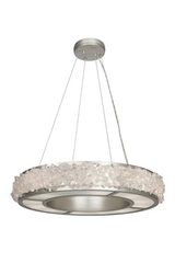Suspension anneau argent Artic Halo. Fine Art Lamps. Suspension anneau argent Artic Halo. Fine Art Lamps.
