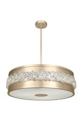 Suspension cristal et dorée moyen modèle Artic Halo. Fine Art Lamps. Suspension cristal et dorée moyen modèle Artic Halo. Fine Art Lamps.