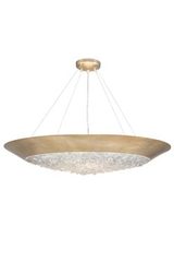 Suspension doré forme vasque Artic Halo. Fine Art Lamps. Suspension doré forme vasque Artic Halo. Fine Art Lamps.