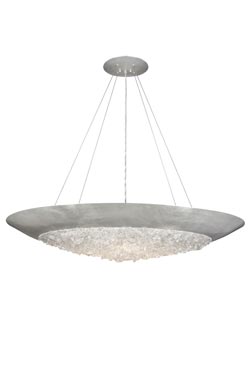 Suspension vasque argent Arctic Halo. Fine Art Lamps. 