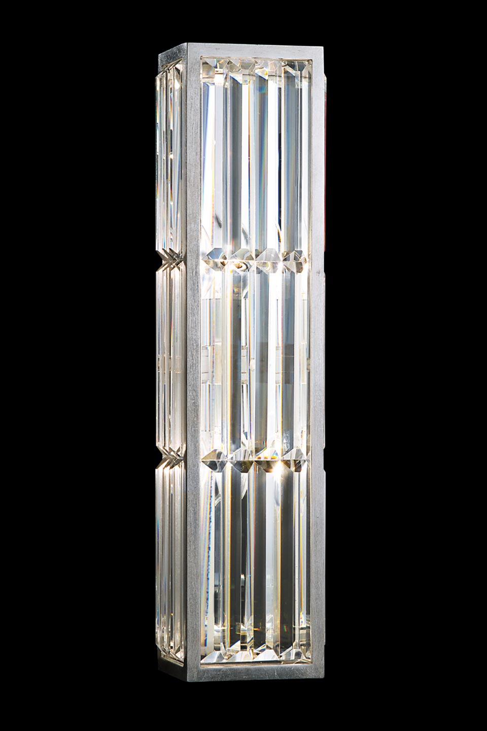 Crystal prisms wall lamp - Crystal Enchantement. Fine Art Lamps. 