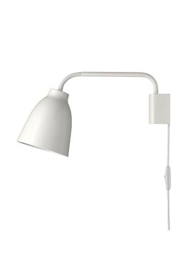 Applique Caravaggio blanche - cordon blanc. Fritz Hansen. 