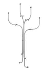 Coat Tree porte manteau en acier gris clair. Fritz Hansen. Coat Tree porte manteau en acier gris clair. Fritz Hansen.