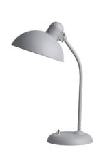 Small retro desk lamp light grey and gold Kaiser Idell. Fritz Hansen. Small retro desk lamp light grey and gold Kaiser Idell. Fritz Hansen.