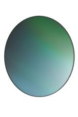 Round mirror blue green ocean. Fritz Hansen. Round mirror blue green ocean. Fritz Hansen.