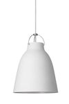 Caravaggio Matt Suspension Medium Model Matte White. Fritz Hansen. 