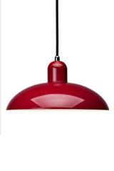Kaiser large retro glossy red pendant lamp. Fritz Hansen. Kaiser large retro glossy red pendant lamp. Fritz Hansen.