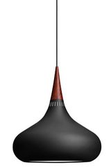 Large black Orient pendant. Fritz Hansen. Large black Orient pendant. Fritz Hansen.
