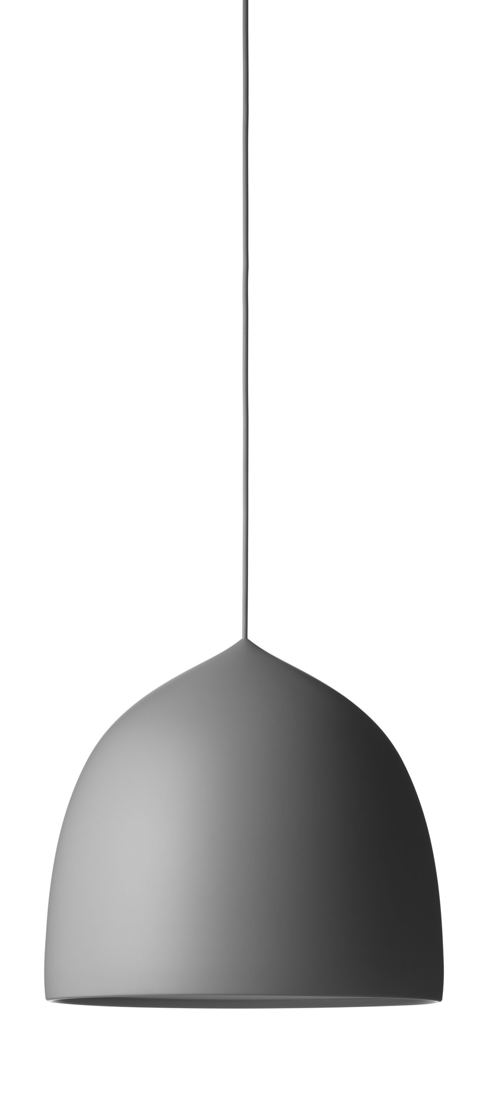 Large grey contemporary pendant lamp 38cm. Fritz Hansen. 
