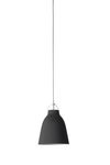 Taille moyenne suspension Caravaggio Matt noire. Fritz Hansen. 