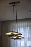 Cupis 2-light pendant lamp in perforated metal. Gau Lighting. 